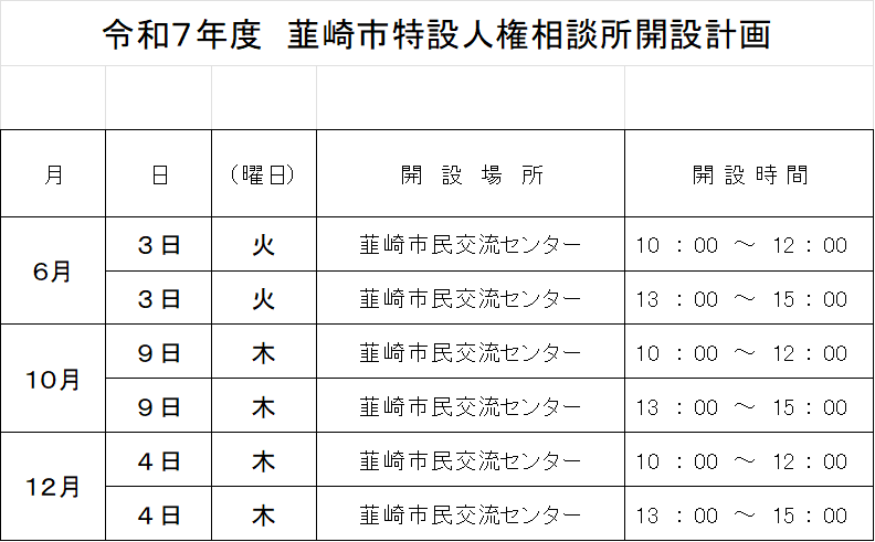 令和７年度　韮崎市人権特設相談.png